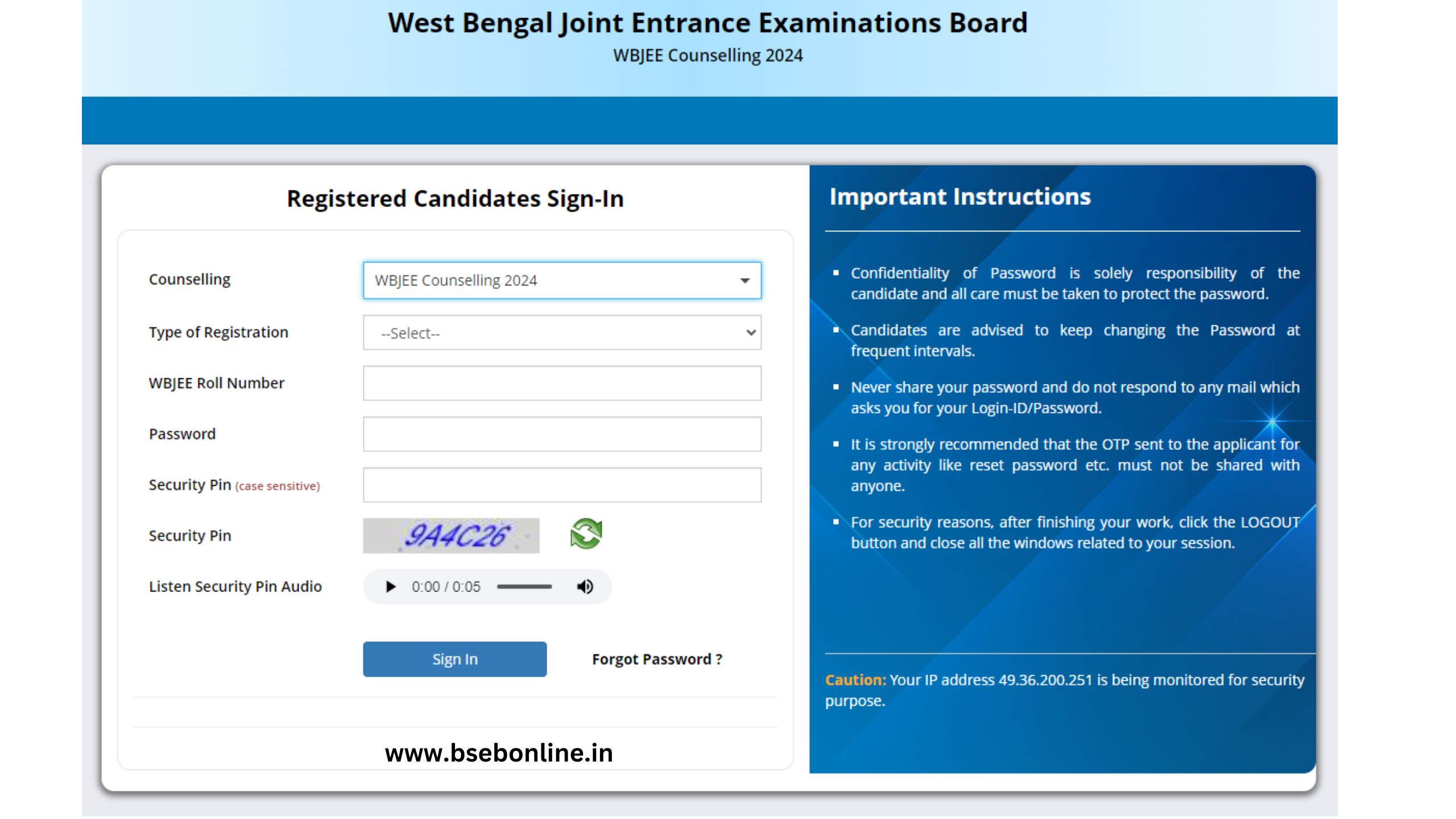 wbjee-counselling-round-1-allotment-result-2024-announced